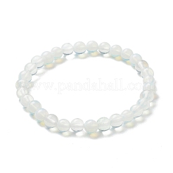 Opalite Perlen Stretch-Armbänder&nbsp;BJEW-D446-B-07