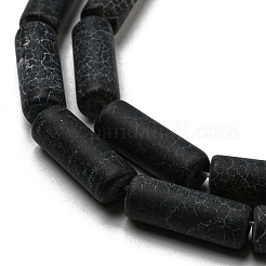 Fili di perline di agata naturale stagionato&nbsp;G-D0005-45A-01