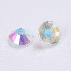 Perle en verre de dos plat&nbsp;RGLA-C002-SS30-100A