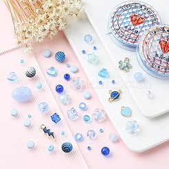 Kit fai da te per la creazione di braccialetti con ciondoli&nbsp;DIY-FS0003-28