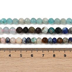 Natur gemischten Edelsteinperlen Stränge&nbsp;G-RM2025425-D03-A