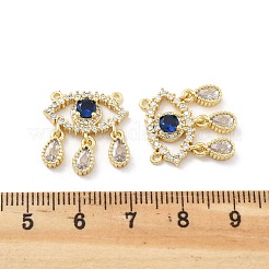Colgante micropavé cubic zirconia de latón&nbsp;KK-Z098-09G