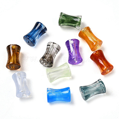 300 Stück transparente Acrylperlen mit Farbverlaufseffekt&nbsp;OACR-SP0001-64