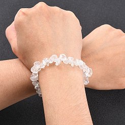 Éclats de cristal s'étendent bracelets&nbsp;BJEW-JB01308-07