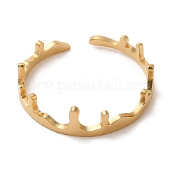 Bague de manchette ouverte en acier inoxydable 304&nbsp;LS-RJEW-Z026-04G