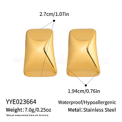 Ohrstecker aus 304 Edelstahl für Damen&nbsp;RY6041-1