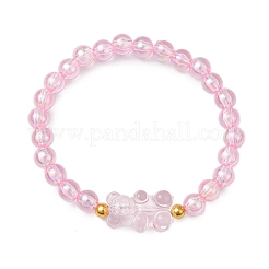 8 Stück 8 Farben Acrylperlen Stretch-Armband-Sets&nbsp;BJEW-JB11236