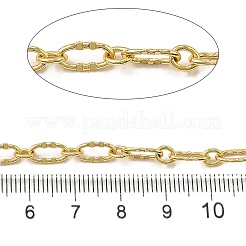 Chaînes à maillons ovales en laiton&nbsp;CHC-C014-14G