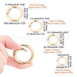Legierung Feder Tor Ring&nbsp;PALLOY-PH0013-31