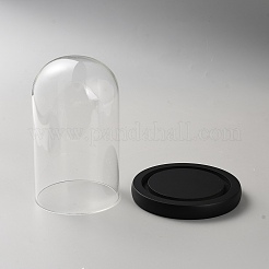Cubierta de cúpula de vidrio&nbsp;DJEW-WH0039-388B