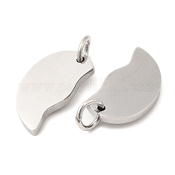 Pendentifs en acier inoxydable 304 anti-ternissement&nbsp;STAS-Z042-15P