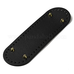 Pu-leder oval langer boden für strickbeutel&nbsp;DIY-K079-01C