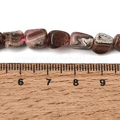 Abalorios naturales rhodonite hebras&nbsp;GG-CBADF20-B14