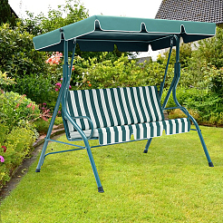 Oxford-Stoff-Streifen-Outdoor-Schaukelabdeckung&nbsp;AJEW-WH20816-213A
