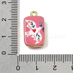 Pendentifs en laiton imprimés&nbsp;KK-CBAE379-02G-D