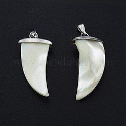 Anhänger der natürlichen Trochidenschale / Trochusschale&nbsp;SSHEL-G024-06P