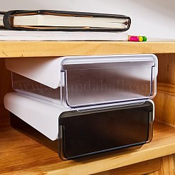2 couleurs en plastique sous le rangement du bureau&nbsp;AJEW-SZ0001-16B