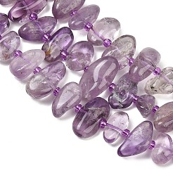 Chapelets de perles en améthyste naturelle&nbsp;GG-CBA3A44-A03-01