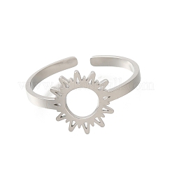 304 Edelstahlringe für Damen&nbsp;RJEW-S238-03P
