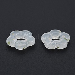 Undurchsichtige Acrylperlen im marmorierten Steinstil&nbsp;LS-OACR-G009-06E