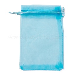 Organza-Geschenktüten mit Kordelzug&nbsp;OP-R016-10x15cm-17