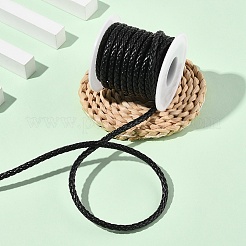 Cordon tressé en simili cuir de 5 mètre&nbsp;LC-YW0001-01