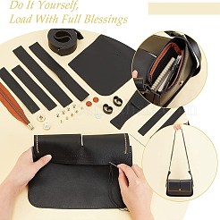 DIY-Nähset für Damen-Umhängetaschen aus PU-Leder&nbsp;DIY-WR0002-84