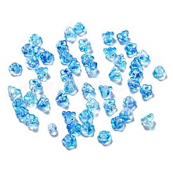 Perle di vetro ceche trasparenti&nbsp;GLAA-G070-05B-016