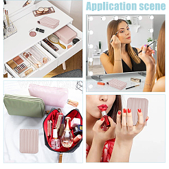 Lippenstiftetui aus PU-Leder mit Spiegel&nbsp;CON-WH0088-51A