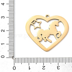 201 pendentifs en acier inoxydable&nbsp;SA-CBAE892-01G-04