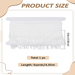 5 Yard Polyester-Quasten-Spitzenband&nbsp;OCOR-LP0001-61