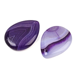 Colgantes de ágata con bandas naturales&nbsp;GG-K002-02F