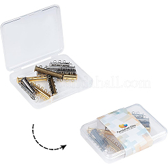 Chiusure a scorrimento in ottone a più fili&nbsp;KK-PH0036-48-WH