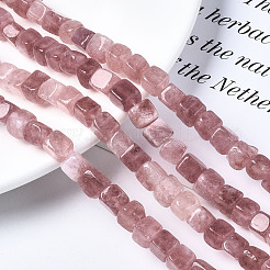 Teñidos naturales blancas abalorios de jade hebras&nbsp;G-S364-083A-05