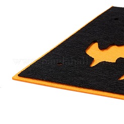 16 pz 2 ornamenti in feltro bandiera a colori&nbsp;DIY-B054-02A