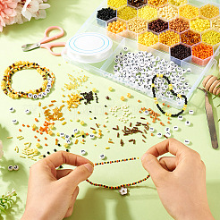 DIY 24 Stile ABS & Acrylperlen Schmuckherstellungsset&nbsp;DIY-TAC0031-02
