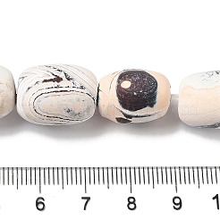 Naturbrand Knistern Achat Perlen Stränge&nbsp;G-Q169-F09-01