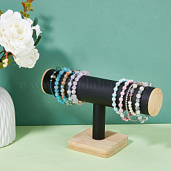 T-Bar-Armband-Ausstellungsständer aus PU-Kunstleder&nbsp;BDIS-WH0003-28