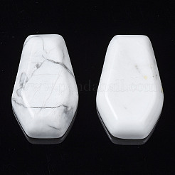 Cabochon Howlite naturale&nbsp;X-G-N336-001E