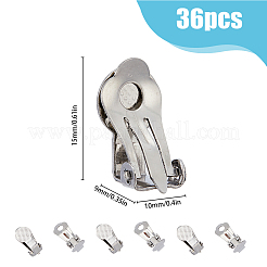 36 paio di orecchini a clip in acciaio inossidabile&nbsp;KK-FH0006-69