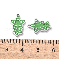 304 Edelstahl-Emaille-Anhänger&nbsp;STAS-M102-26P