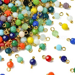 190 pz 19 colori pendenti in vetro opaco&nbsp;PALLOY-CJ00056