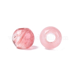 Kirschquarzglas europäische Perlen&nbsp;G-Q607-02D