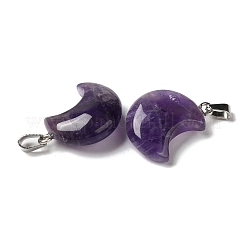 Natürlichen Amethyst Edelsteinanhänger&nbsp;G-H035-01P-07