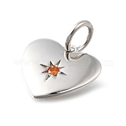 925 ciondolo in argento sterling con micro pavè di zirconi trasparenti&nbsp;STER-V001-01P-07