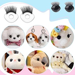 24 Stück Puppenaugen aus Kunststoff&nbsp;DIY-PH0033-07B