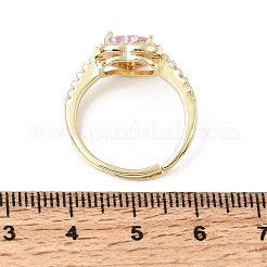 Polsini aperti in ottone con micro pavé di zirconi&nbsp;CU-CBA5C10-04G