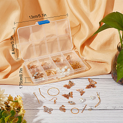 Kits para hacer pendientes de mariposa&nbsp;DIY-SC0018-69