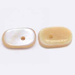 Gefärbte natürliche Süßwasserschalenchipsperlen&nbsp;X-SHEL-A003-D02