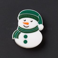 Weihnachts-Fokalperlen aus Silikon&nbsp;LS-SIL-G003-F02-B